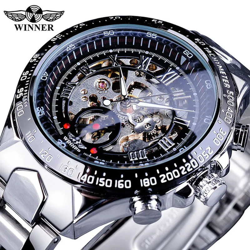Montre Homme Automatic Skeleton Watch