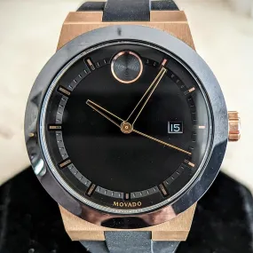 MOVADO Bold Fusion Watch Bronze Case Demo Unit Wristwatch Ref. 3600623