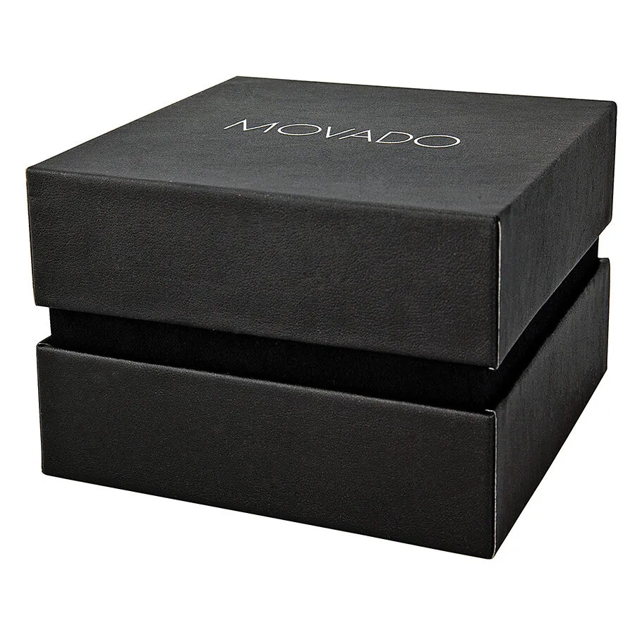Movado SE Pilot Black Dial Black PVD Men's Watch 0606809