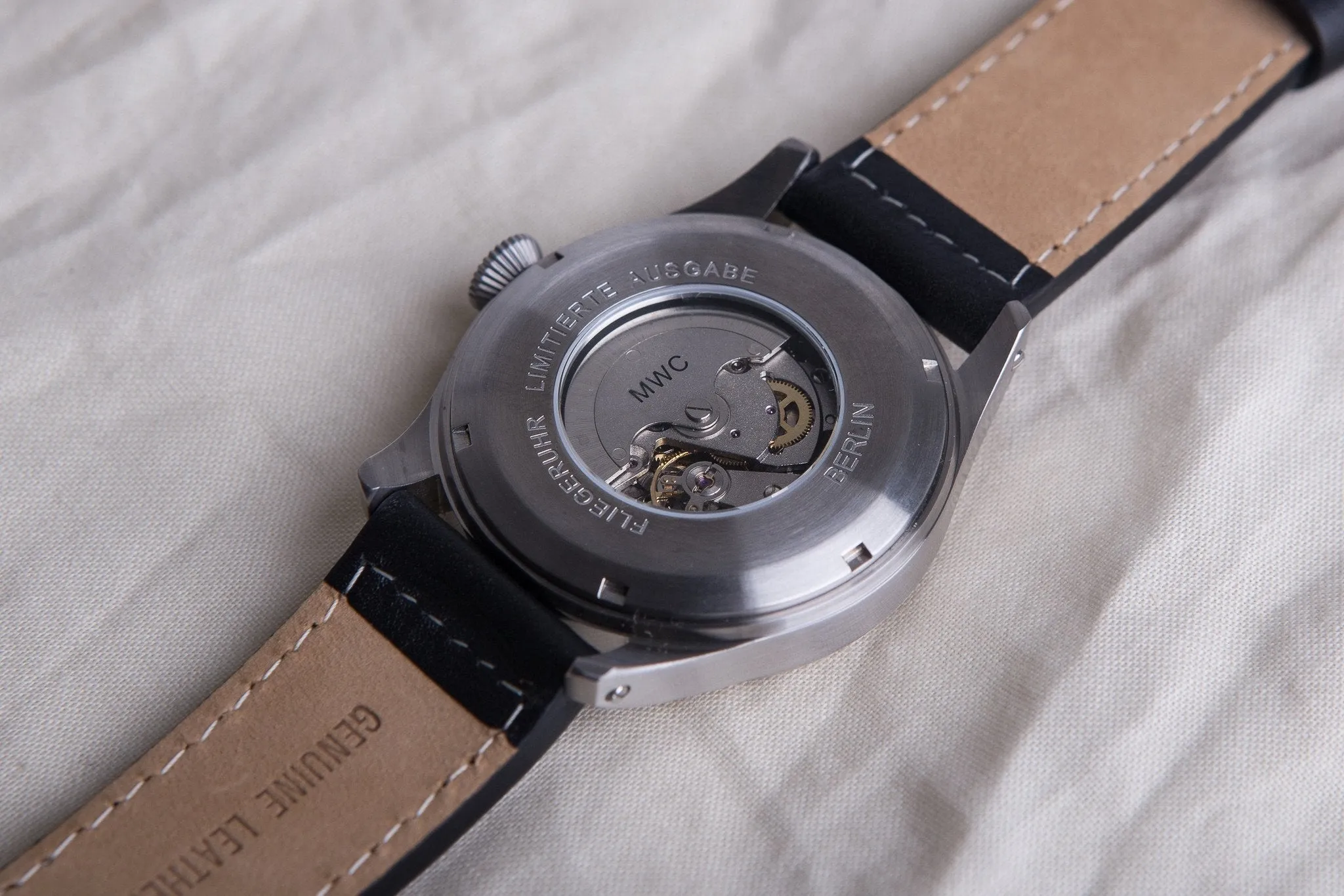 MWC Classic 46mm Limited Edition XL Military Pilots Watch