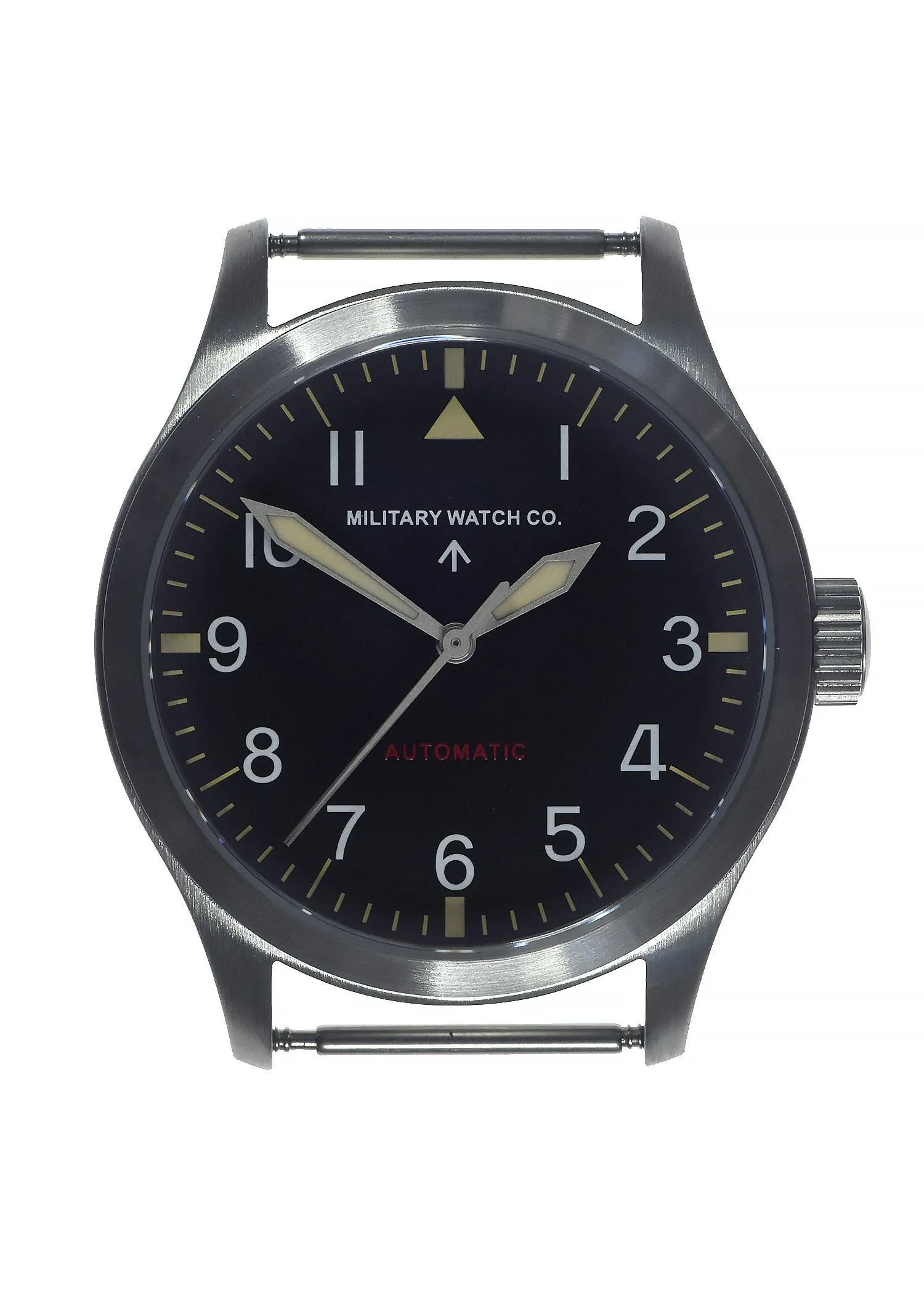 MWC Mk III Stainless Steel 1950's Pattern 100m Water Resistant Automatic Military Watch with Sapphire Crystal (1979 Remake)