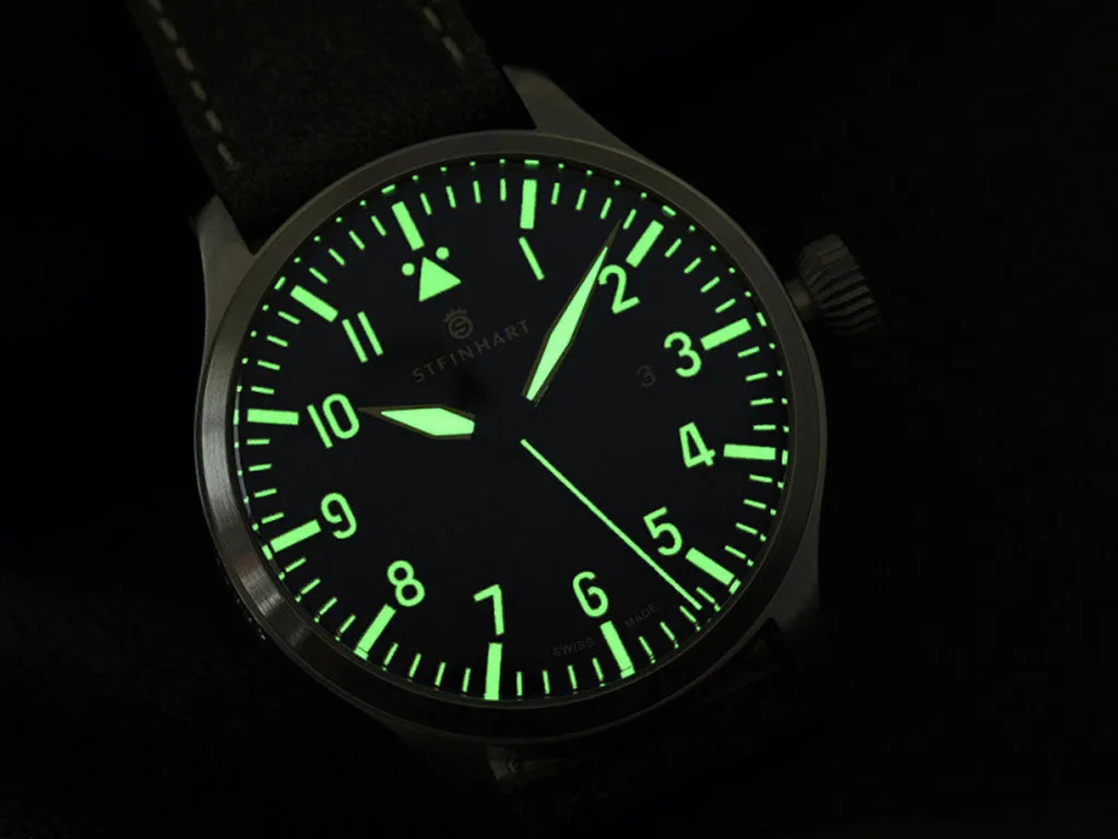 Nav B-Uhr 44 Date Vintage Grey
