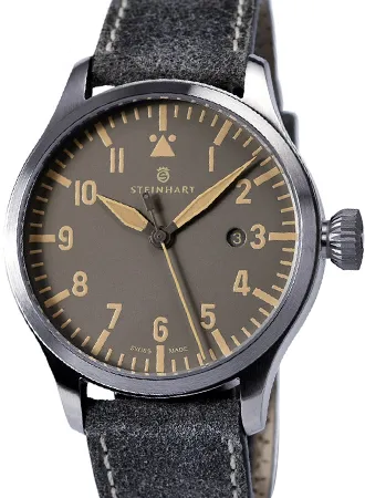 Nav B-Uhr 44 Date Vintage Grey