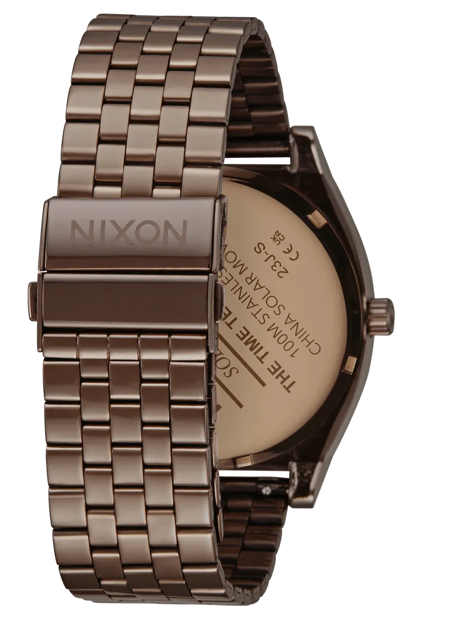Nixon "Time Teller Solar" Watch in 4 Color Combinations