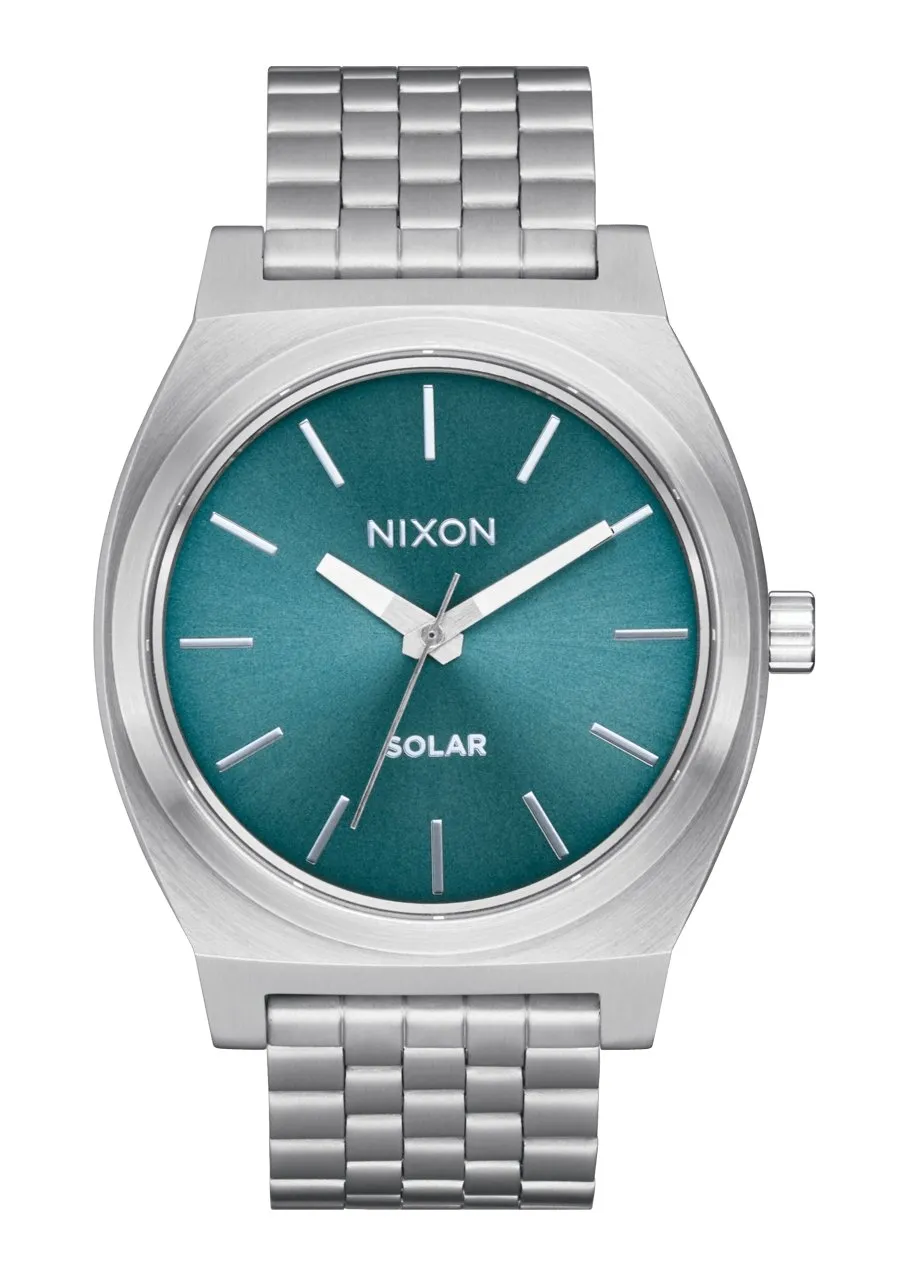 Nixon "Time Teller Solar" Watch in 4 Color Combinations