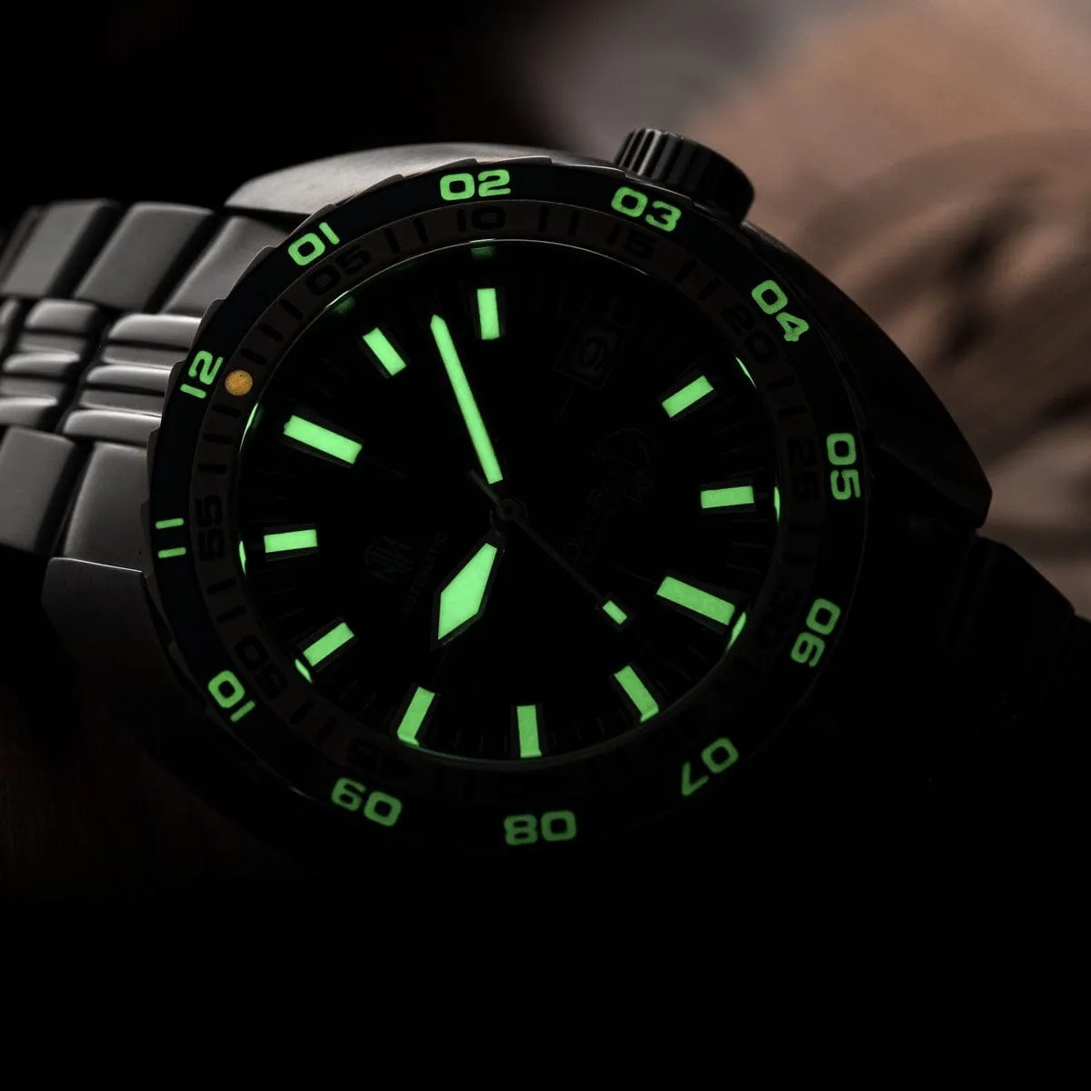 NTH DevilRay Dive Watch - Vintage Orange - WatchGecko Exclusive