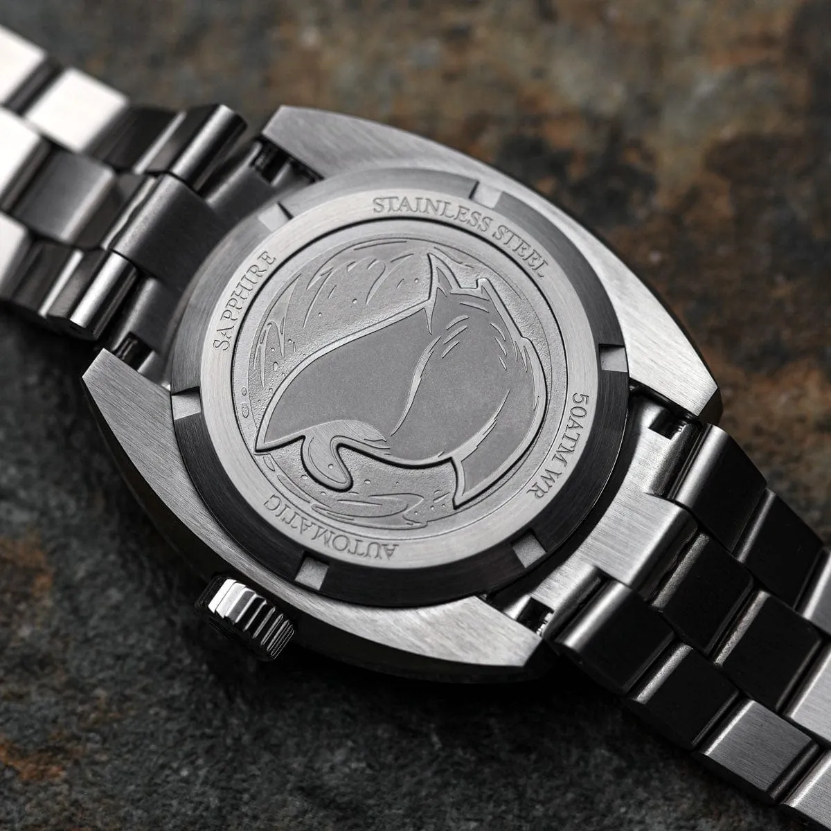 NTH DevilRay Dive Watch - Vintage Orange - WatchGecko Exclusive