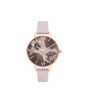 Olivia Burton Rose Quartz Celestial Flower Watch