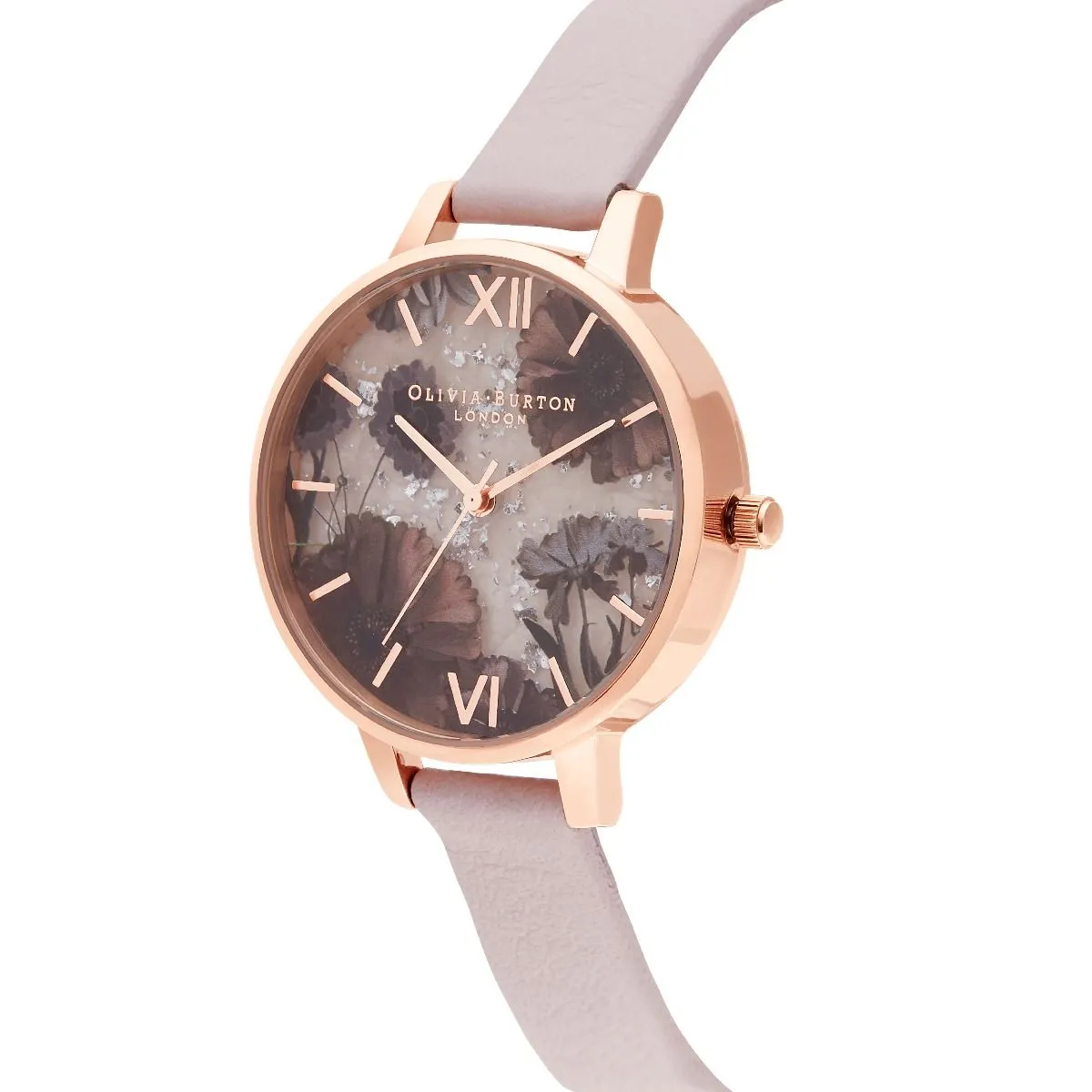Olivia Burton Rose Quartz Celestial Flower Watch