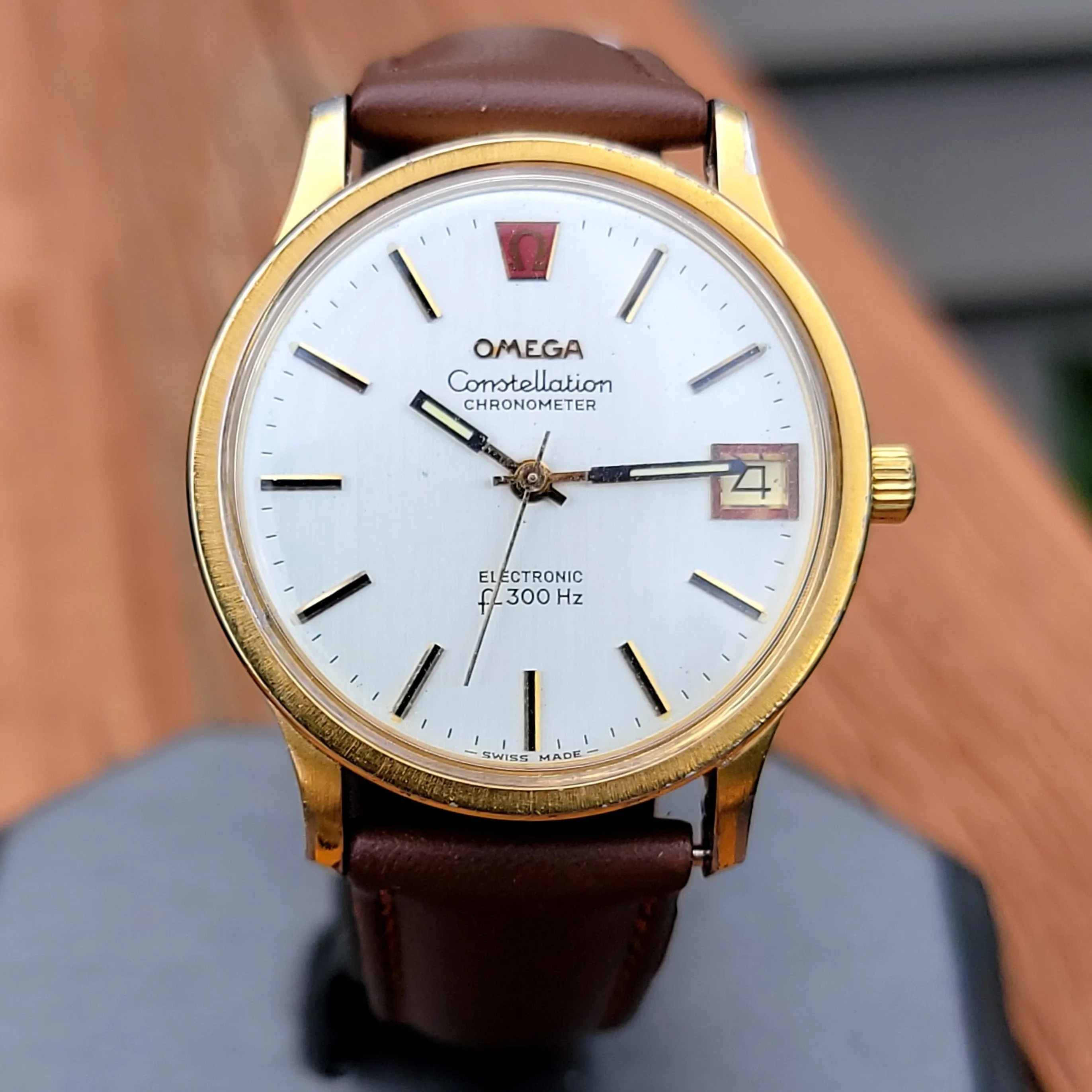 OMEGA Constellation Chronometer Electronic F300Hz Tuning Fork Watch