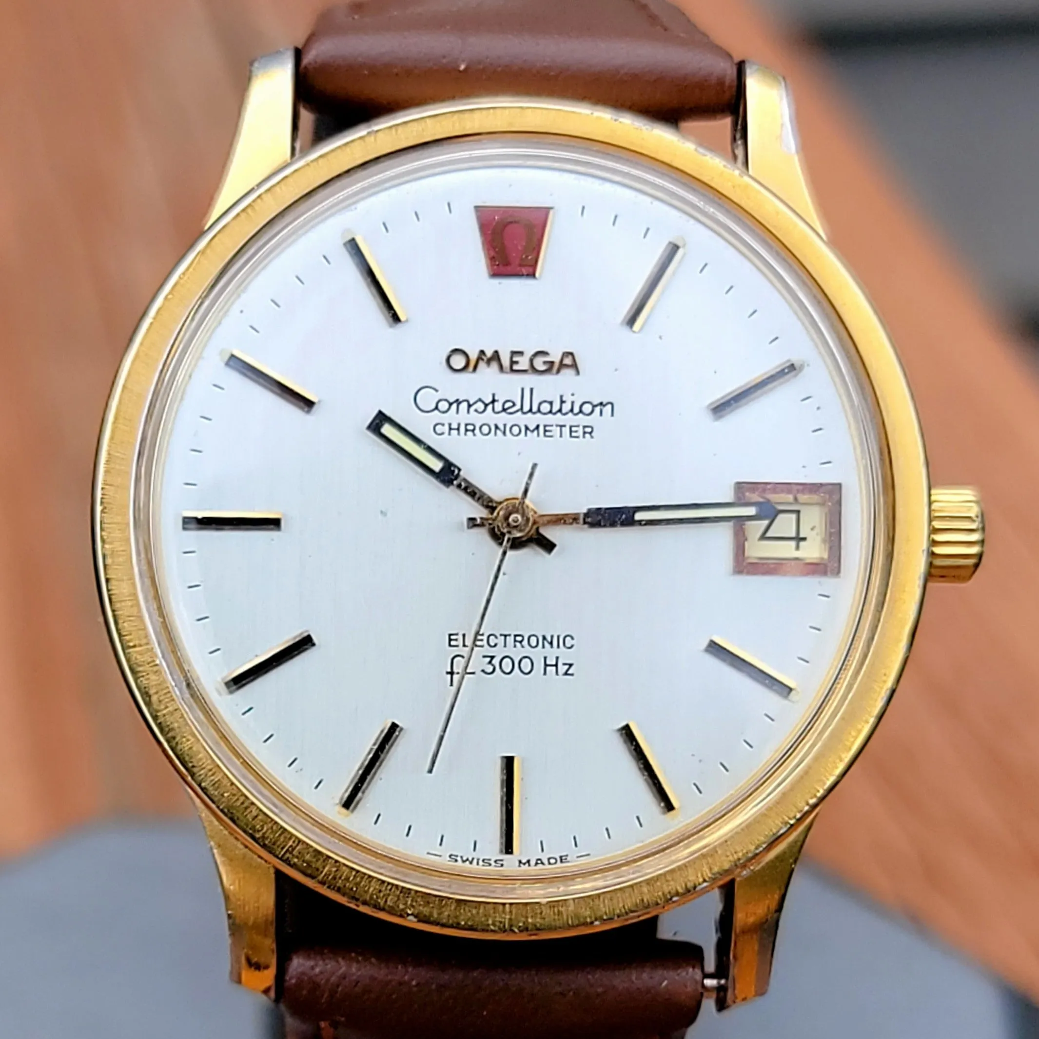 OMEGA Constellation Chronometer Electronic F300Hz Tuning Fork Watch