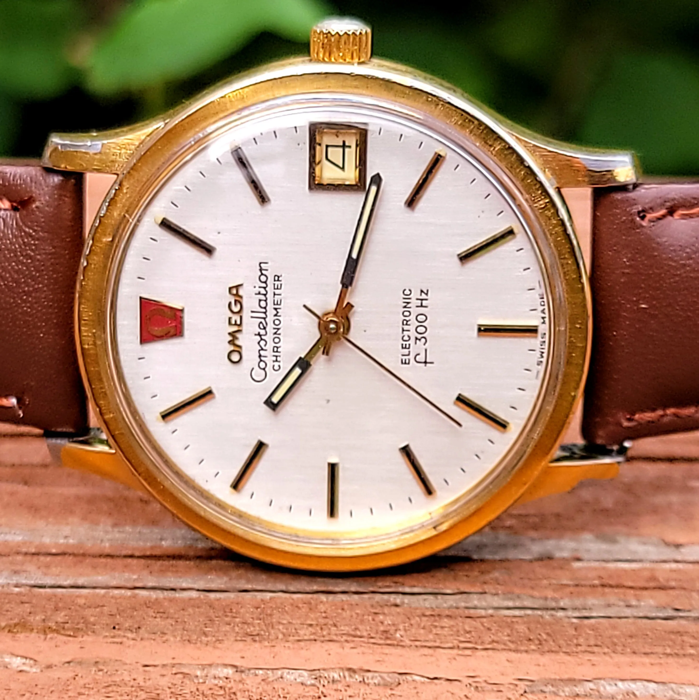 OMEGA Constellation Chronometer Electronic F300Hz Tuning Fork Watch