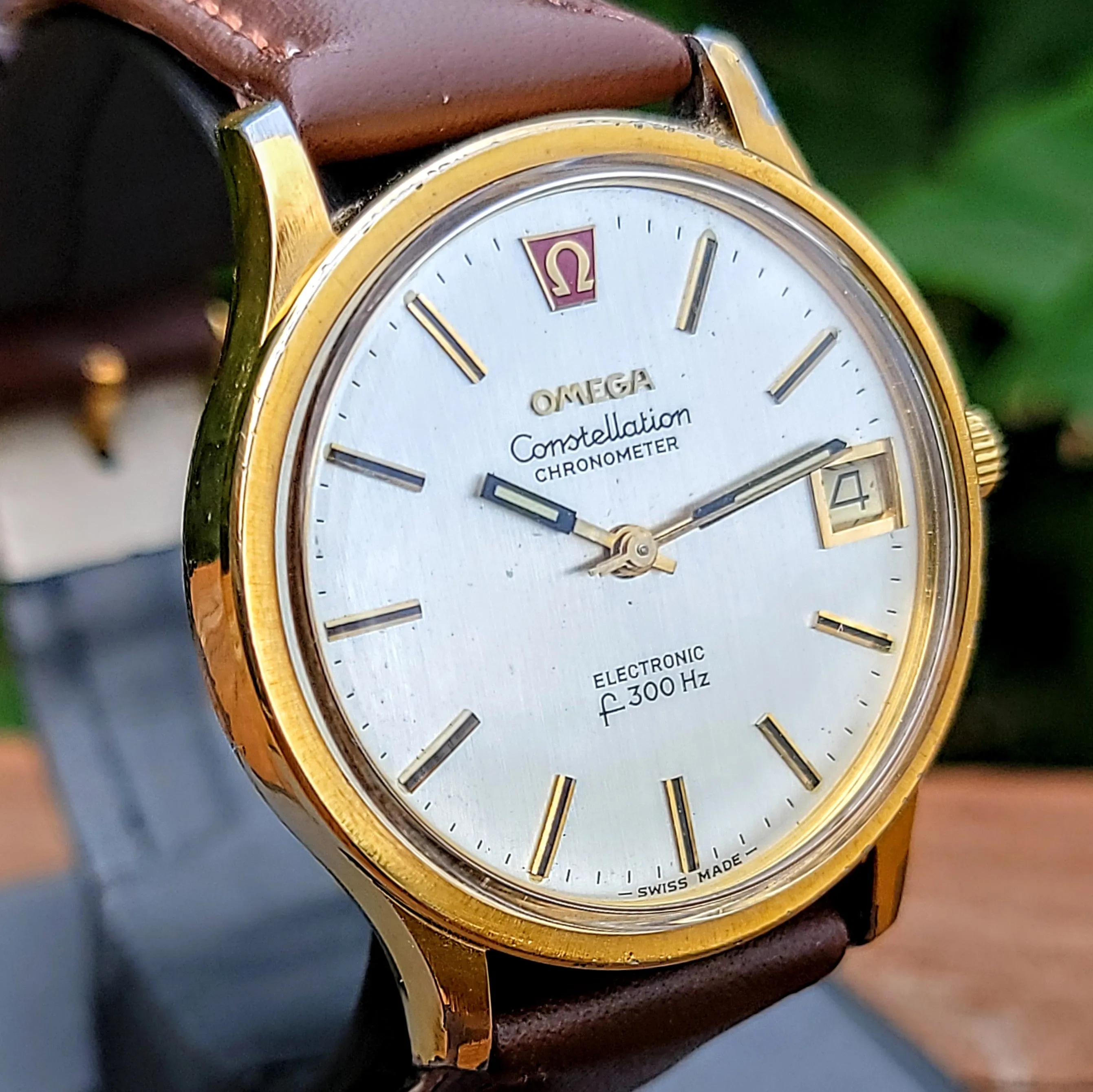 OMEGA Constellation Chronometer Electronic F300Hz Tuning Fork Watch
