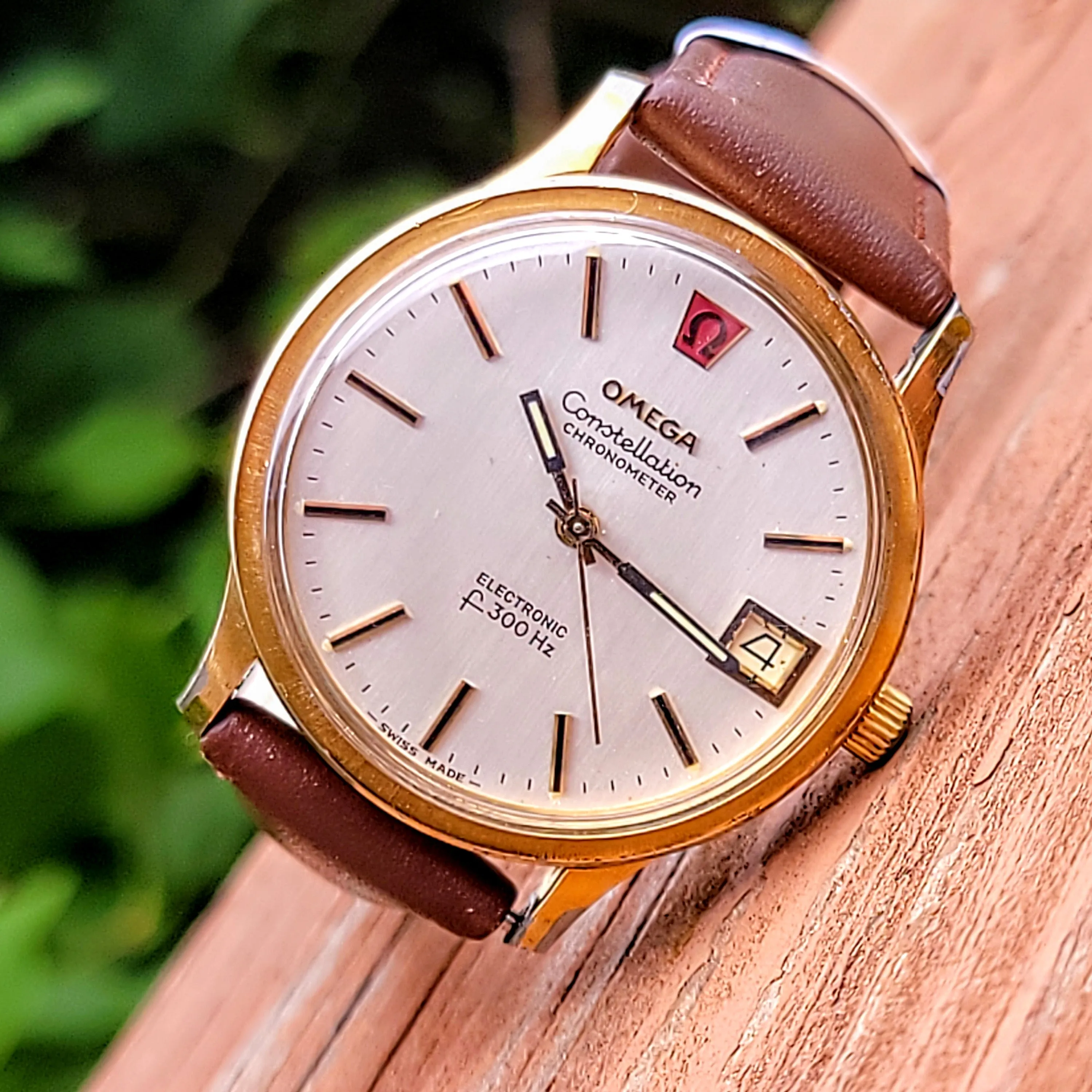 OMEGA Constellation Chronometer Electronic F300Hz Tuning Fork Watch