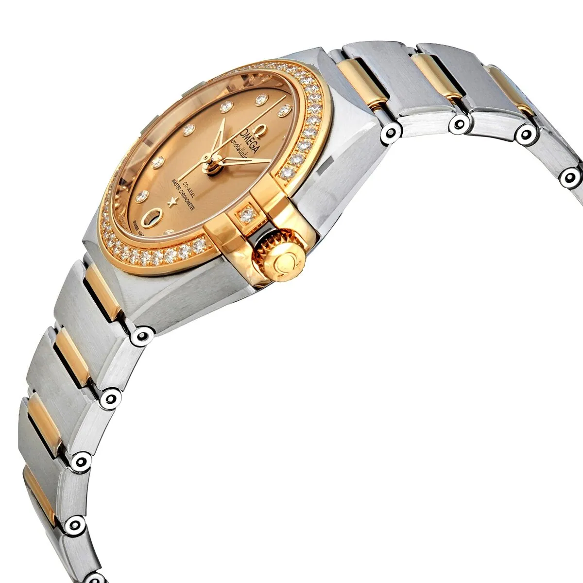 Omega Constellation Manhattan Automatic Chronometer Diamond Ladies Watch 131.25.29.20.58.001