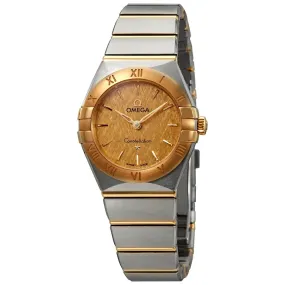 Omega Constellation Quartz Champagne Dial Ladies Watch 131.20.25.60.08.001