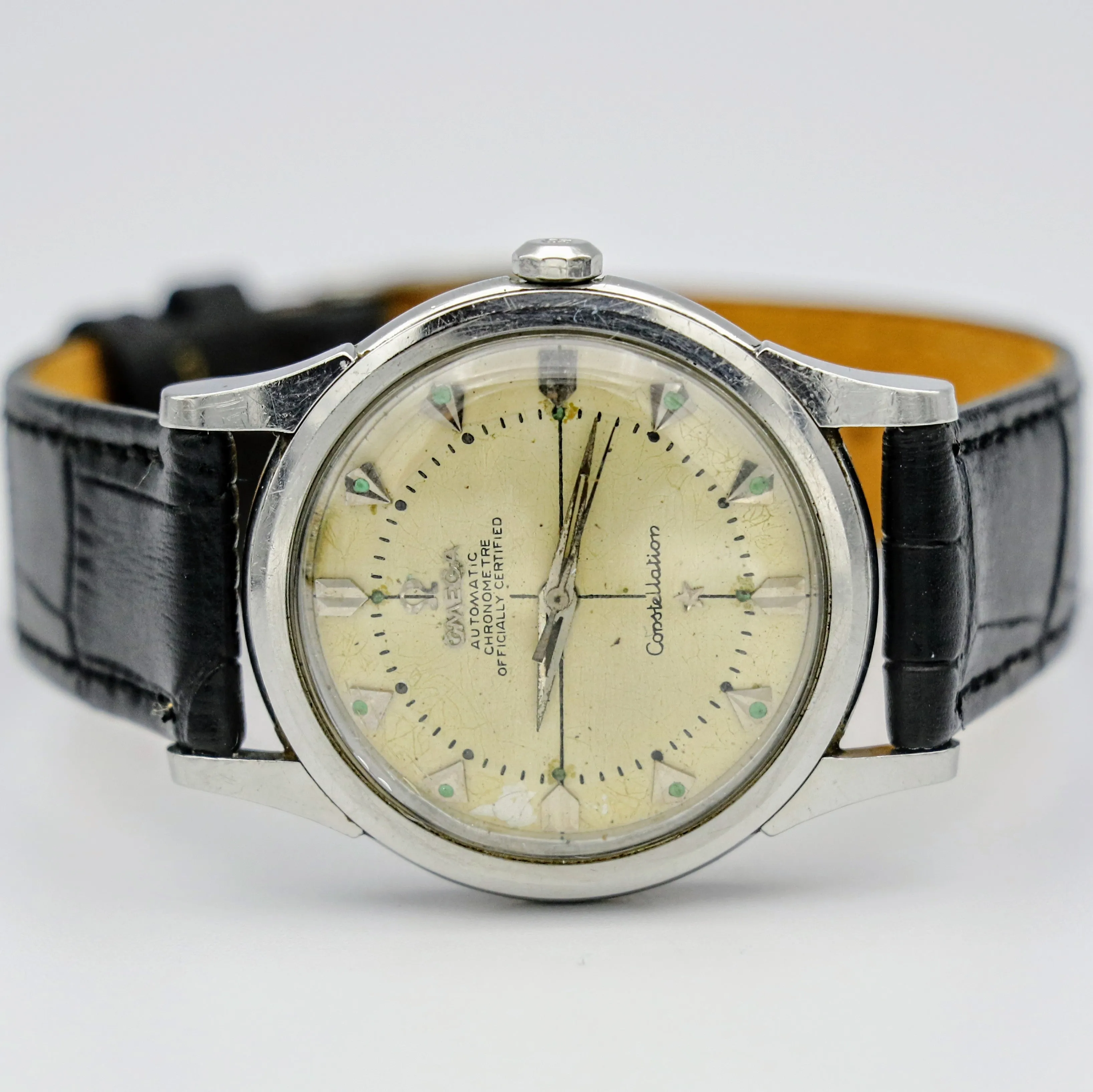 OMEGA Constellation Watch Self-Winding Chronometer Officially Certified Wristwatch