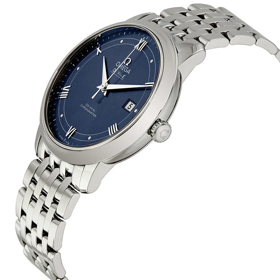 Omega De Ville Prestige Automatic Blue Dial Men's Watch 424.10.40.20.03.002