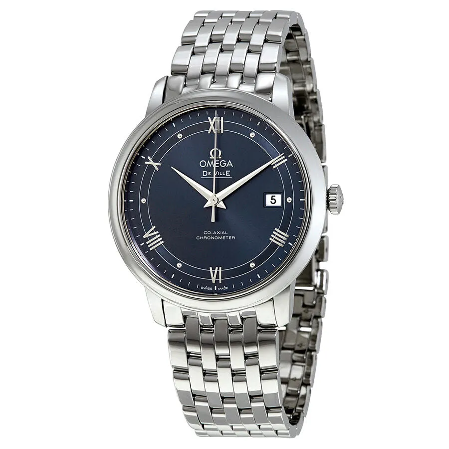 Omega De Ville Prestige Automatic Blue Dial Men's Watch 424.10.40.20.03.002