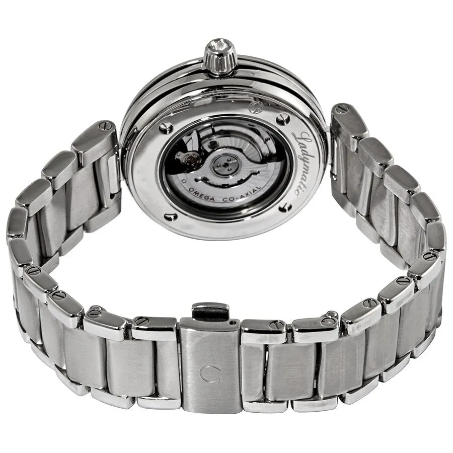 Omega De Ville Shaded Blue Diamond Dial Automatic Ladies Watch 425.35.34.20.56.001
