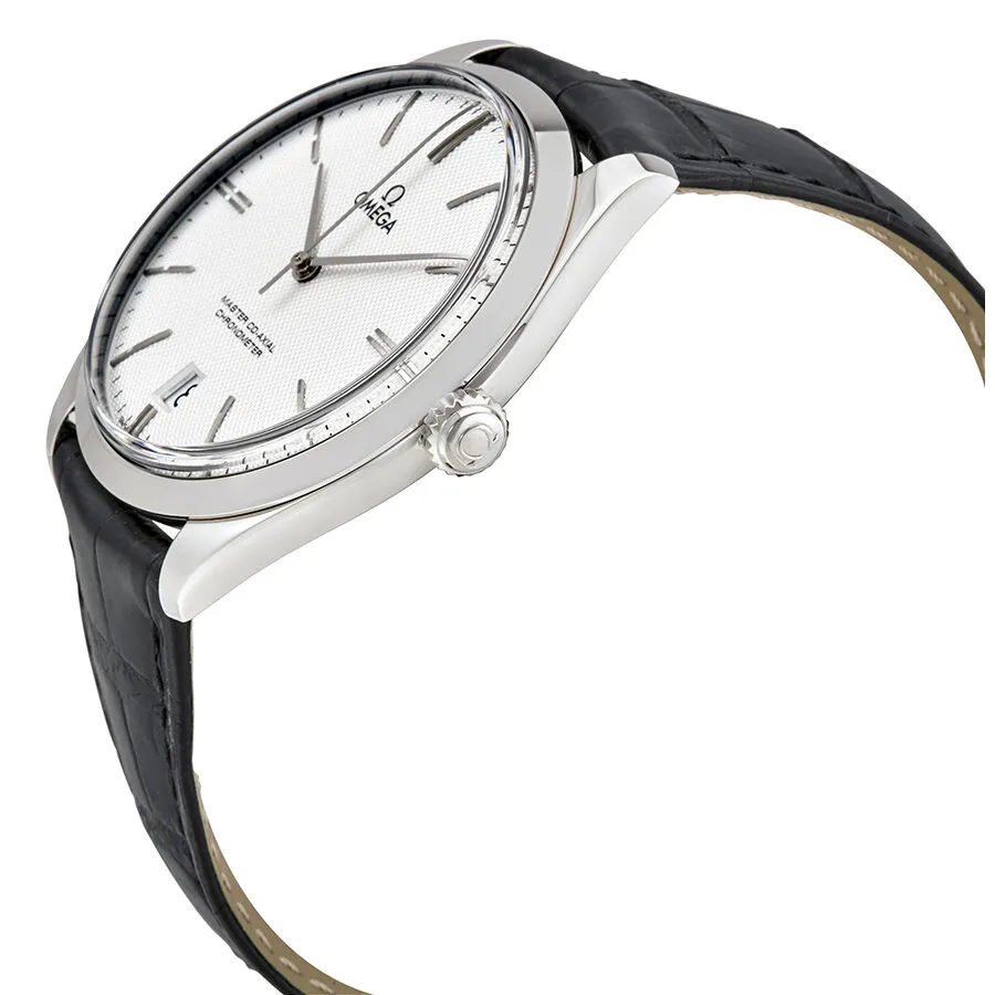 Omega De Ville Tresor Silver Dial 18k White Gold Men's Watch 43253402102004 432.53.40.21.02.004