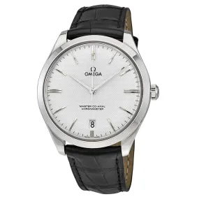 Omega De Ville Tresor Silver Dial 18k White Gold Men's Watch 43253402102004 432.53.40.21.02.004