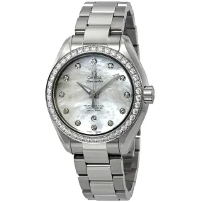 Omega Seamaster Aqua Terra Automatic Chronometer Diamond Ladies Watch 23115342055002 231.15.34.20.55.002