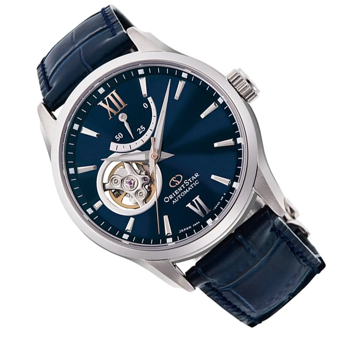 Orient Star RE-AT0006L RE-AT0006L00B Mens Automatic Open Heart Watch