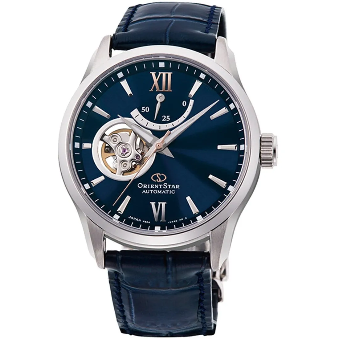 Orient Star RE-AT0006L RE-AT0006L00B Mens Automatic Open Heart Watch