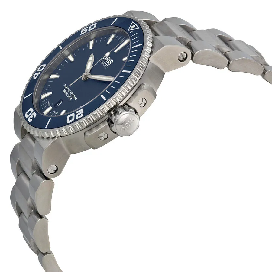 Oris Aquis Blue Dial Men's Watch 733-7653-4155MB 01 733 7653 4155-07 8 26 01PEB