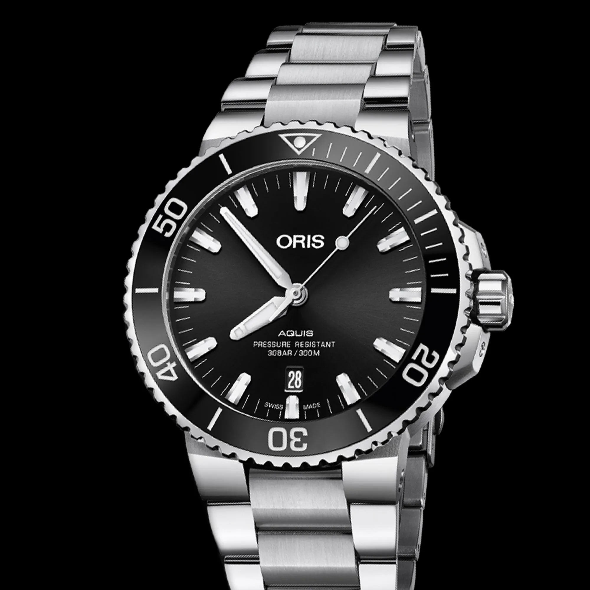 Oris - Aquis Date Black 43.5mm