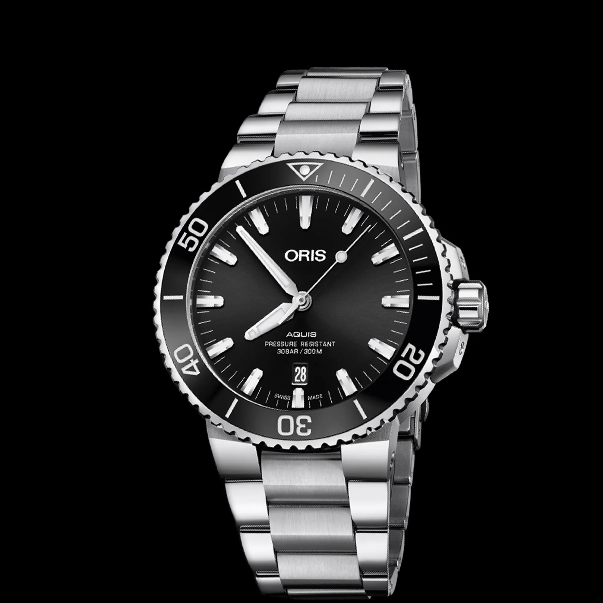 Oris - Aquis Date Black 43.5mm