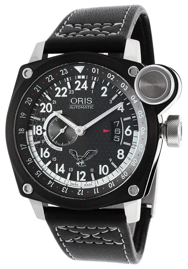 Oris Blue Eagles GMT Men's Watch 65376314684LS 01 653 7631 4684 SET