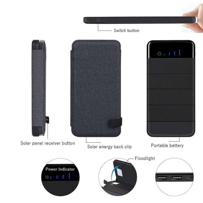 Oslo Fire Solar Panel 10000mAh