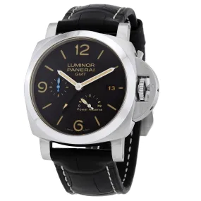 Panerai Luminor 1950 GMT Automatic Black Dial 44 mm Men's Watch PAM01321