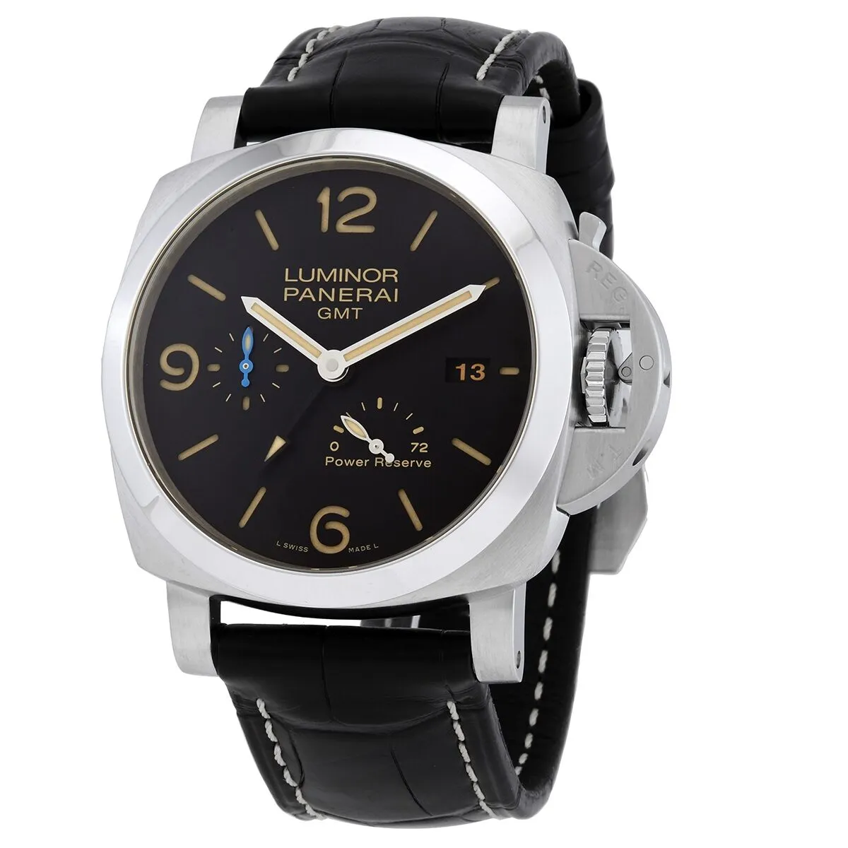 Panerai Luminor 1950 GMT Automatic Black Dial 44 mm Men's Watch PAM01321