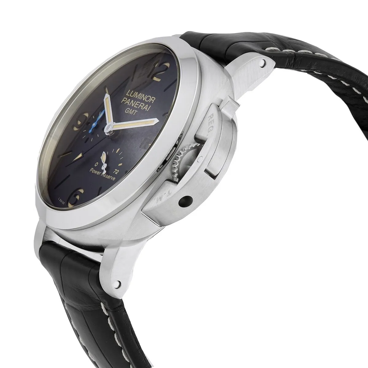 Panerai Luminor 1950 GMT Automatic Black Dial 44 mm Men's Watch PAM01321