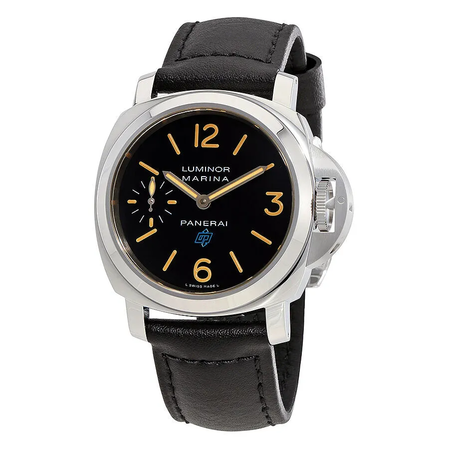 Panerai Luminor Marina Hand Wound Black Dial Men's Watch PAM00631