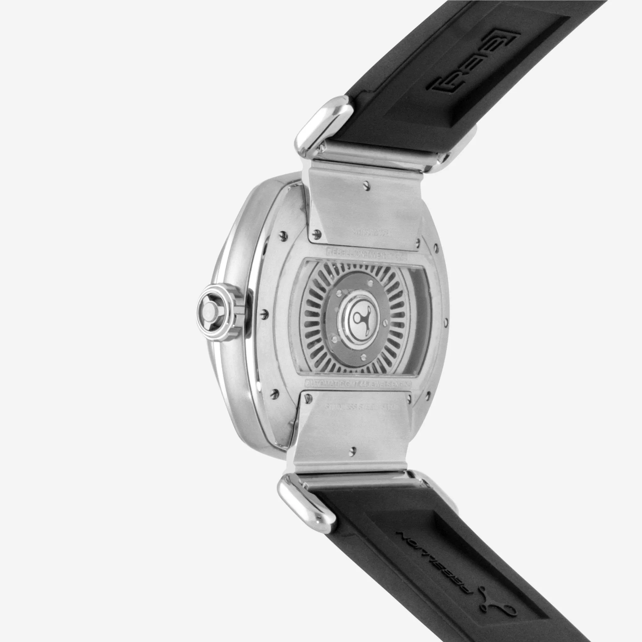 Rebellion Twenty-One Stainless Steel Automatic Men's Watch RB.21.GMT.ST.T02