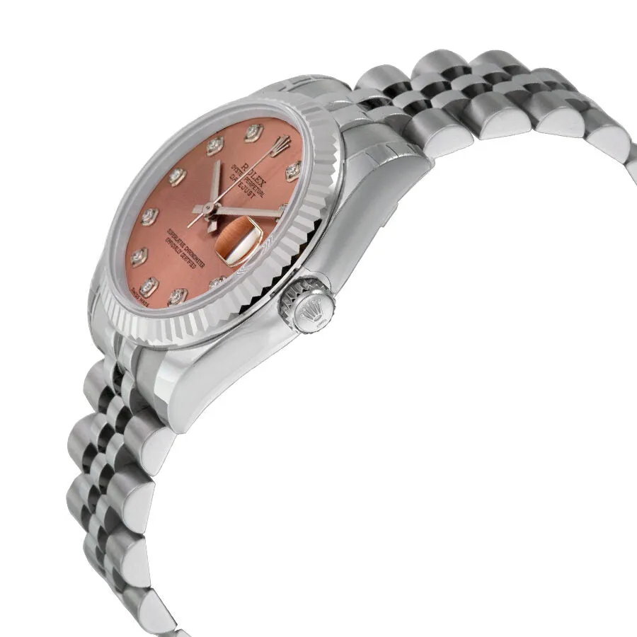 Rolex Datejust Lady 31 Pink Dial Stainless Steel Jubilee Bracelet Automatic Watch 178274PDJ