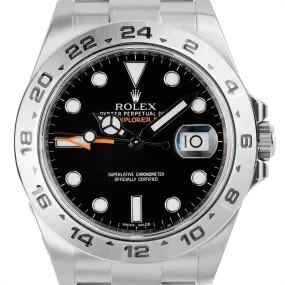 Rolex Explorer II 42mm Steel Black Dial Oyster 216570