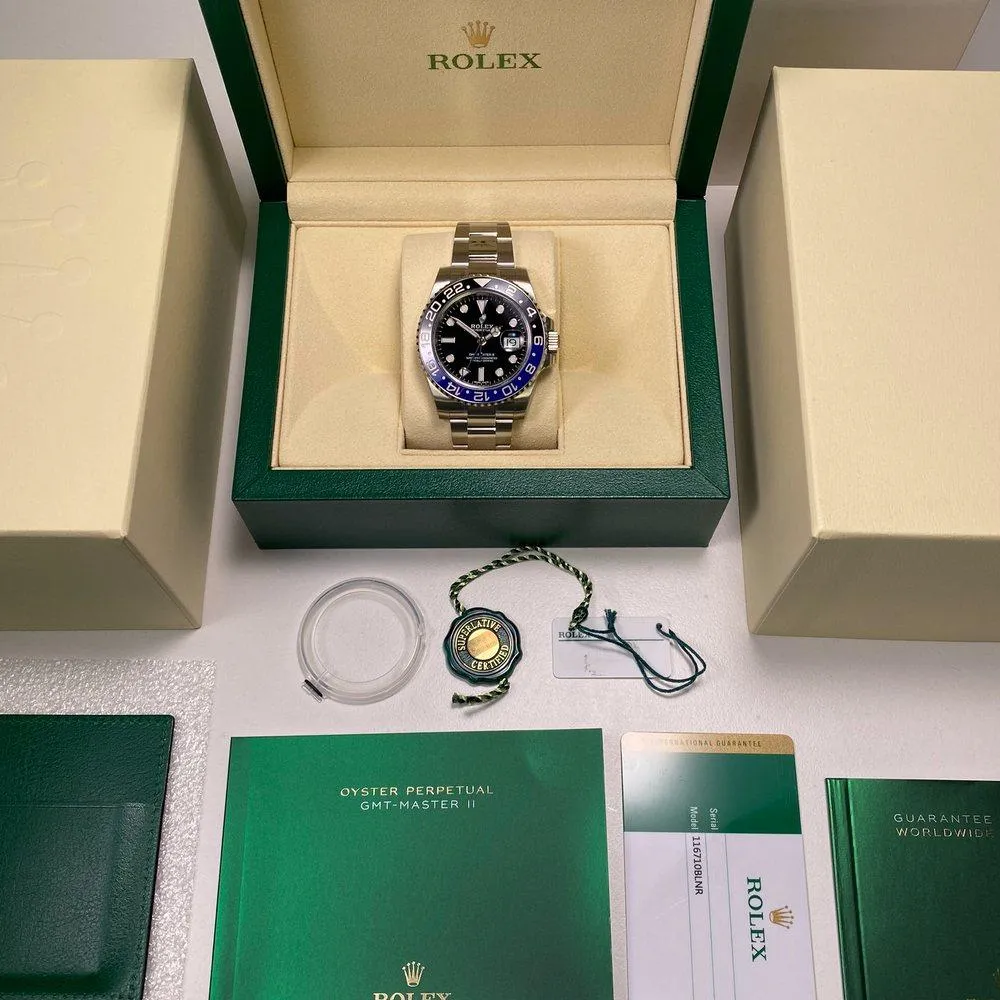 Rolex GMT Master II 116710BLNR Batman (2018)