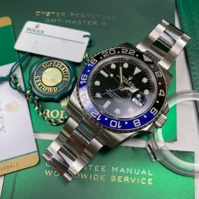 Rolex GMT Master II 116710BLNR Batman (2018)