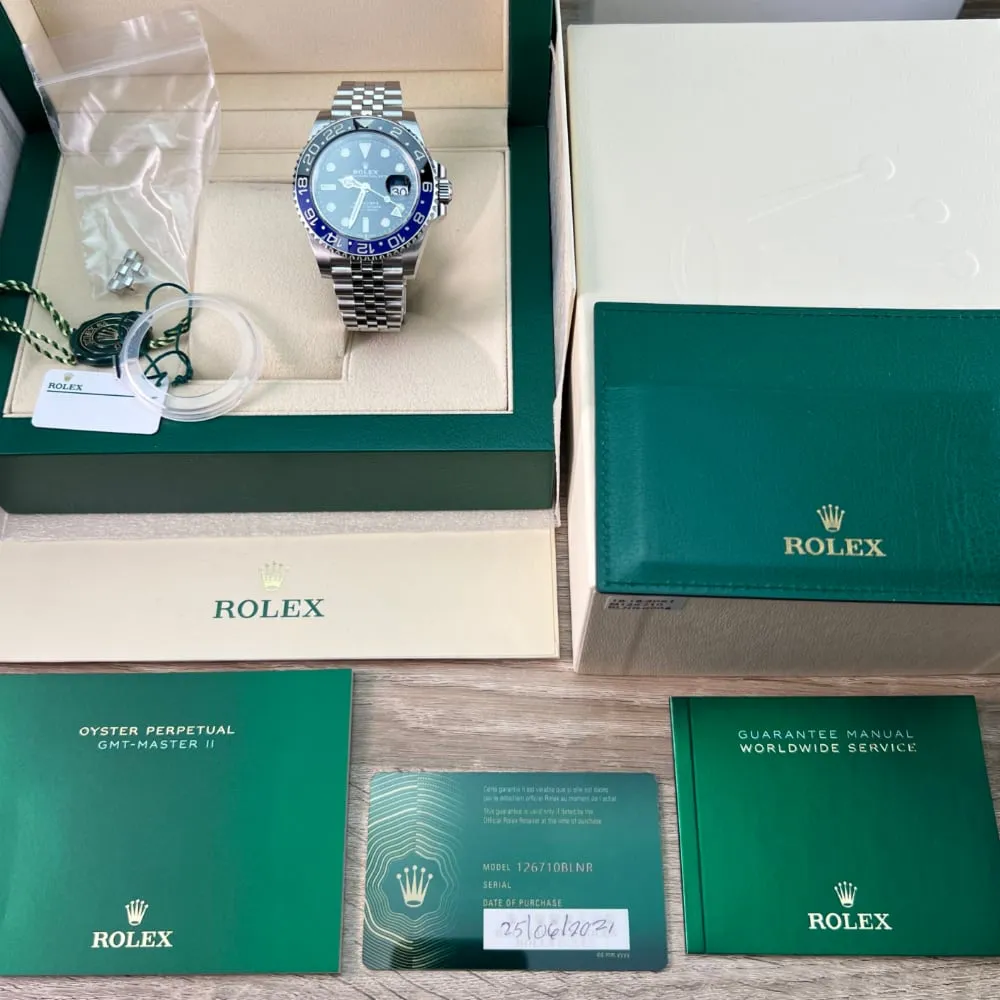 Rolex GMT Master II 126710BLNR Batgirl (2021)