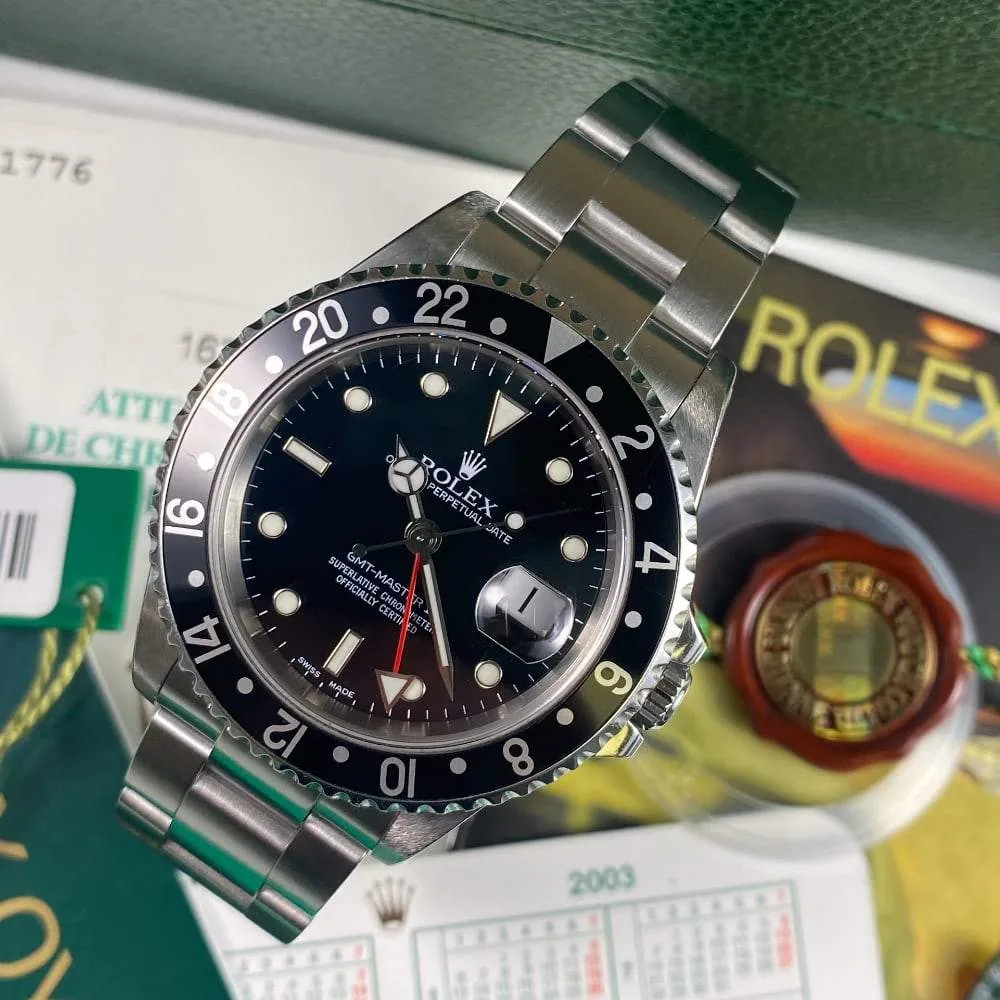 Rolex GMT Master II 16710 Black (2002)