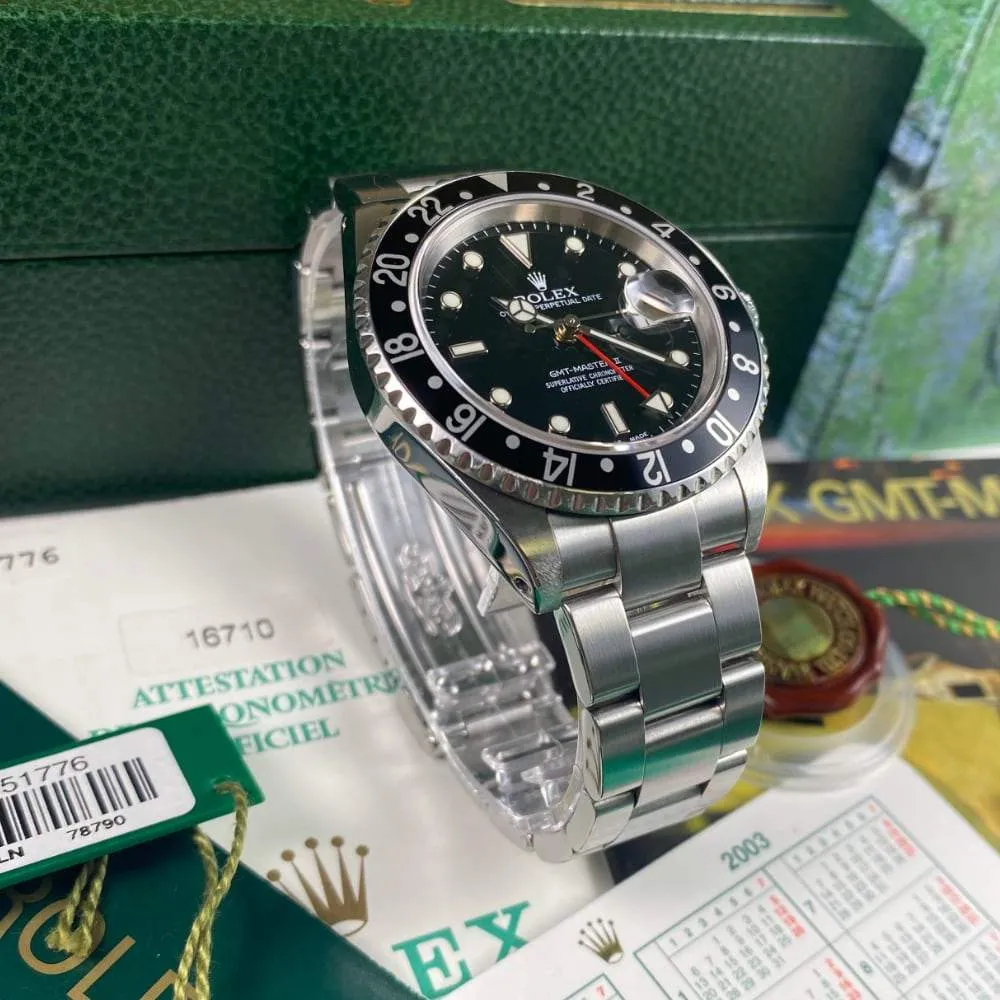 Rolex GMT Master II 16710 Black (2002)