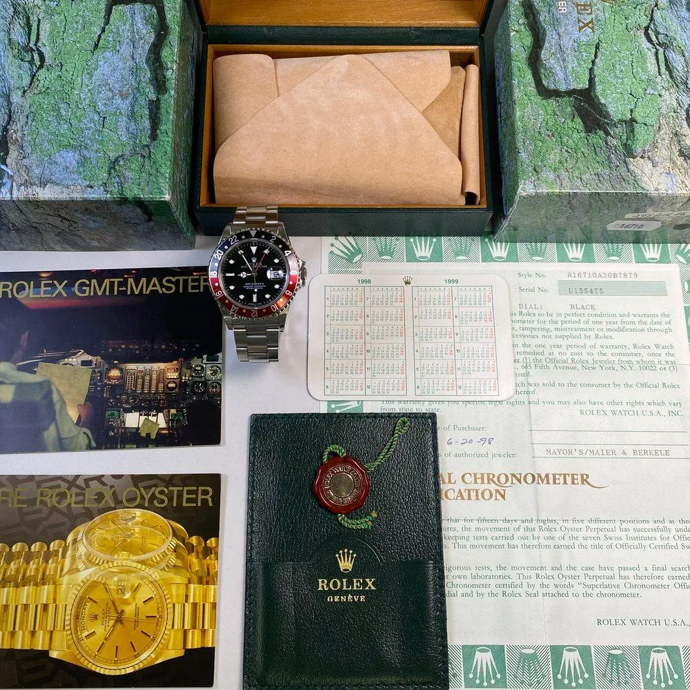 Rolex GMT Master II 16710 Coke (1998)