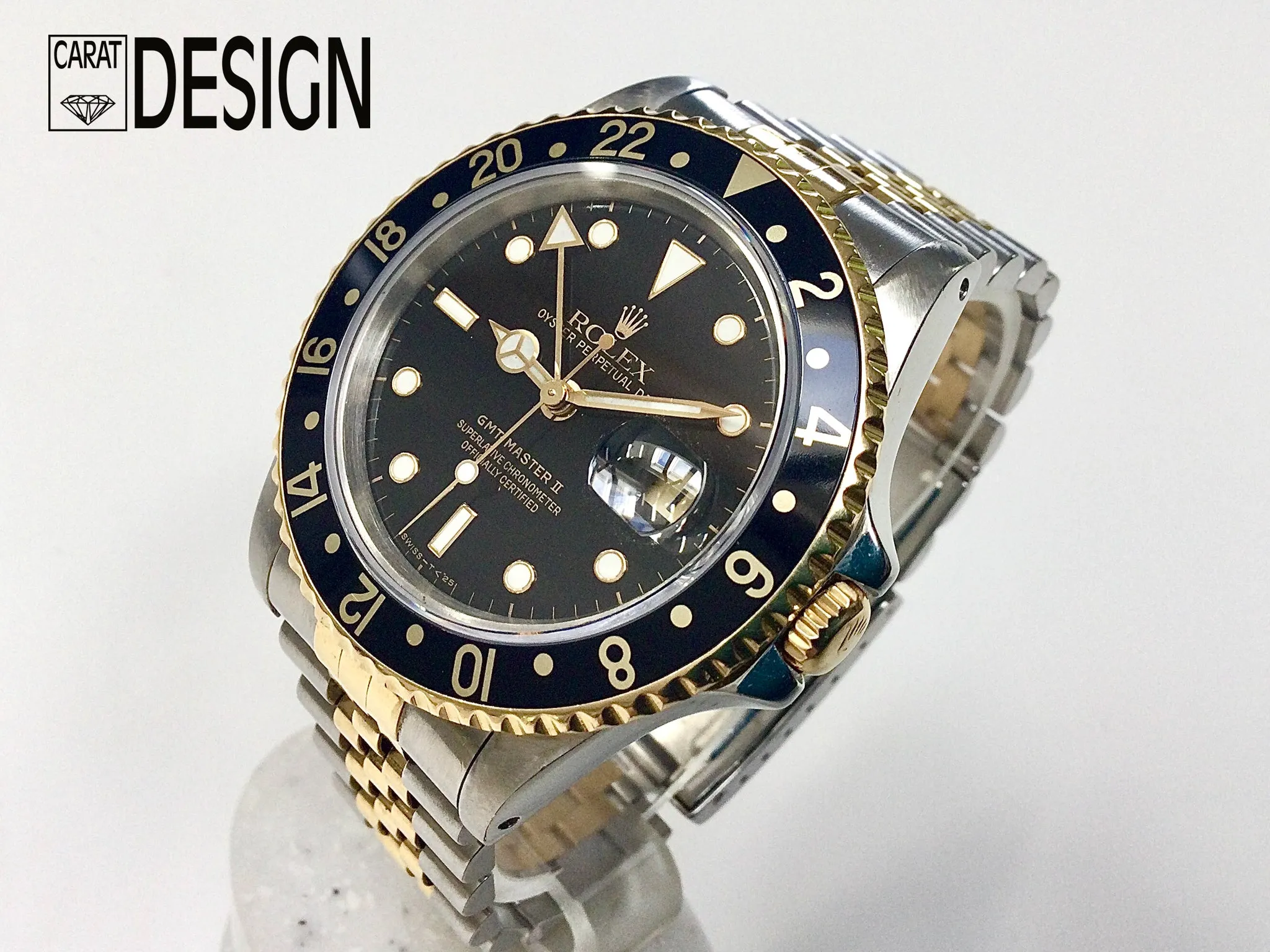 Rolex GMT Steel Gold