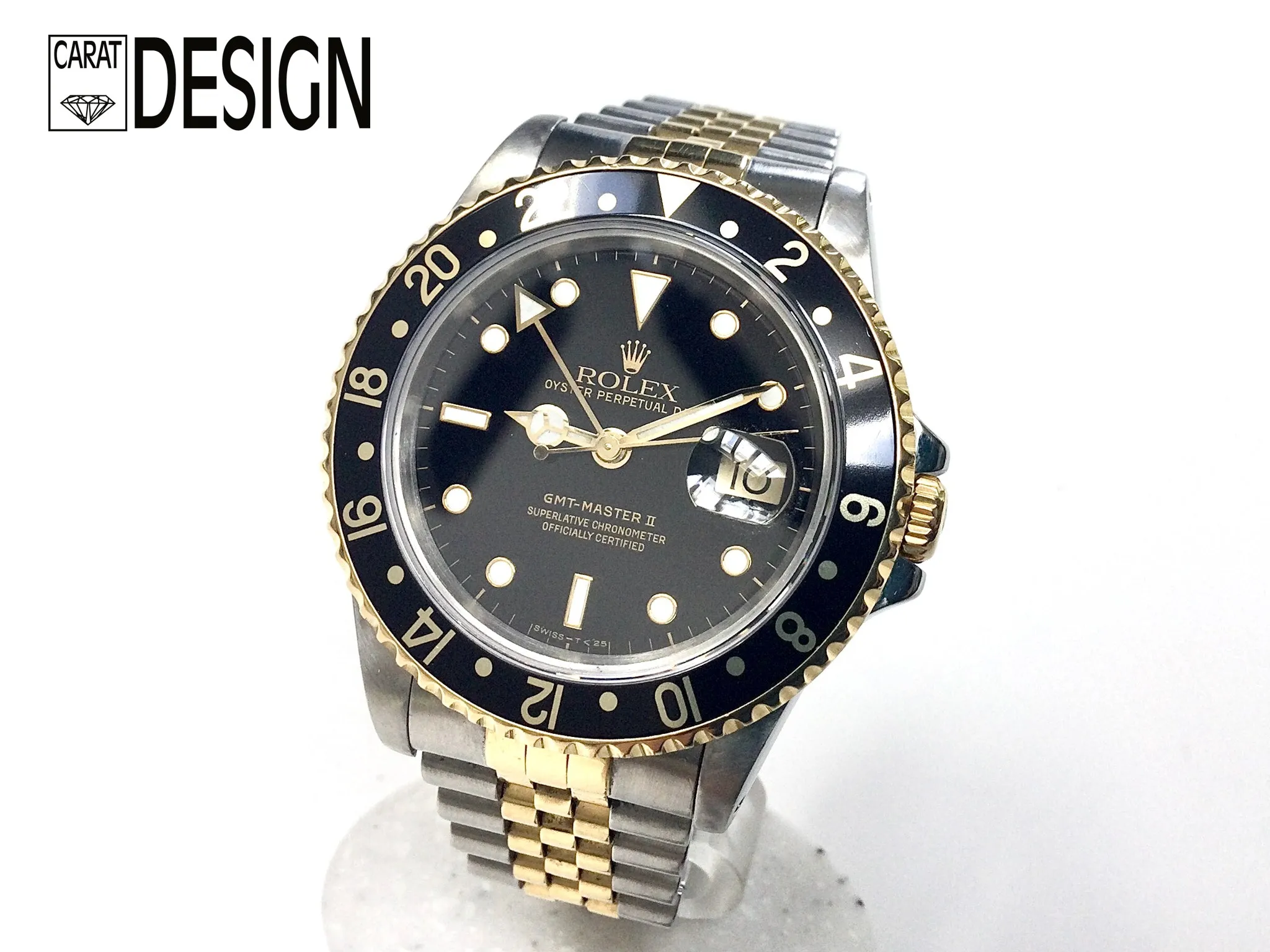 Rolex GMT Steel Gold