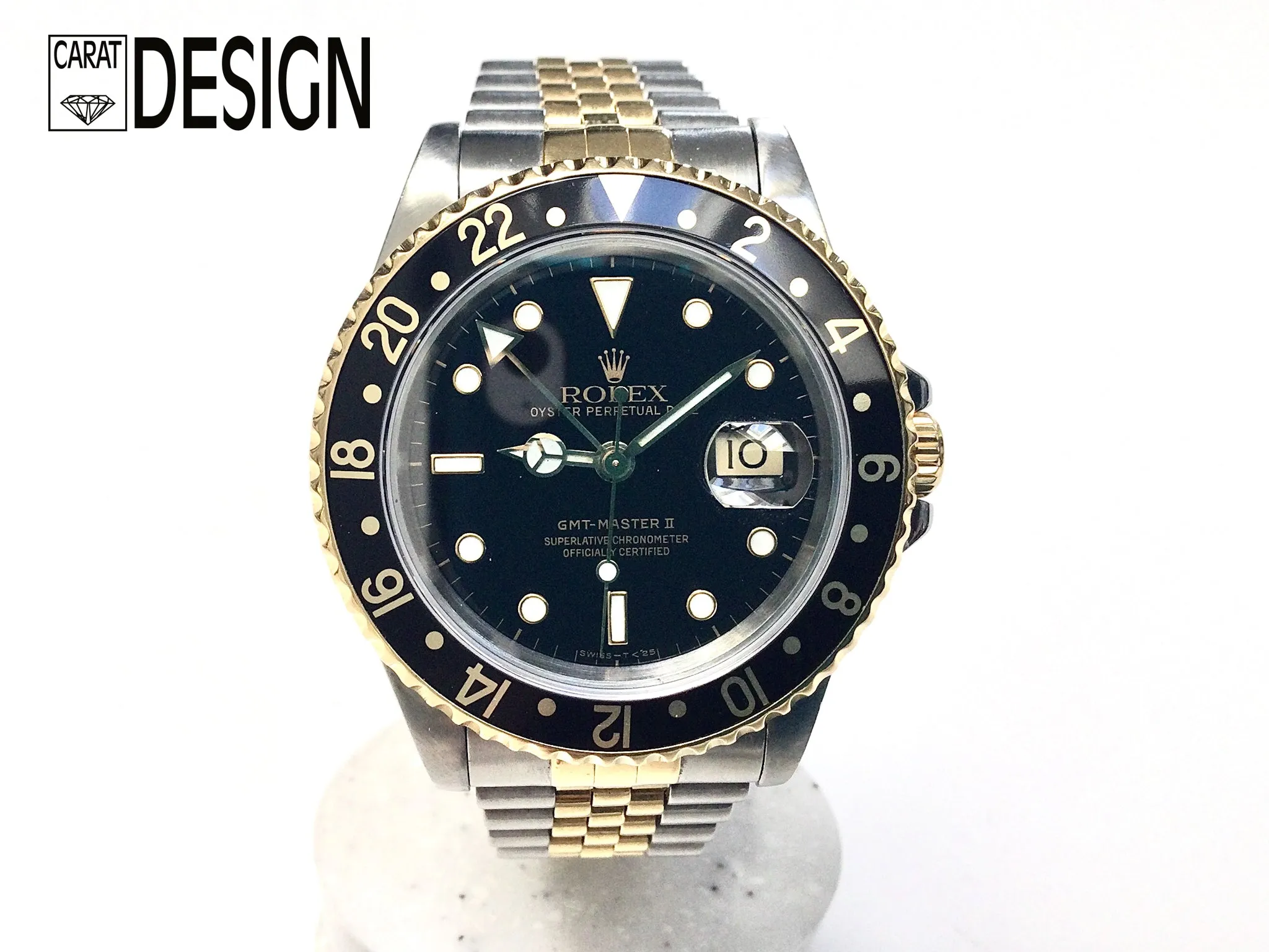 Rolex GMT Steel Gold